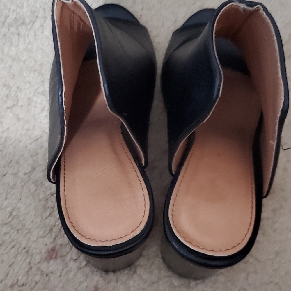 Open toe heels